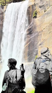Nevada Falls although both viewers have