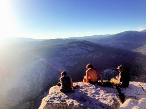 Good morning, Taft Point, sitting on a 1500 foot fall