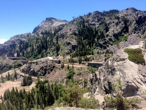 Wild railroad tunnel from Donner Pass