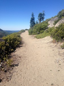 Trail with passing lane