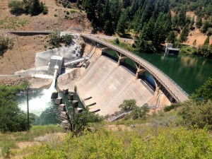 The PCT crosses a thing that fish hit their head on